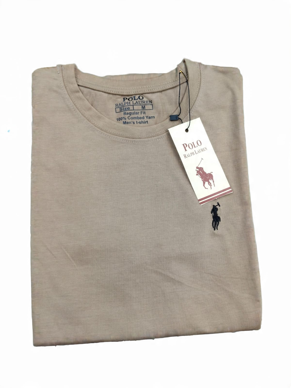 Men’s Cotton Jersey Round Neck Polo T-Shirts