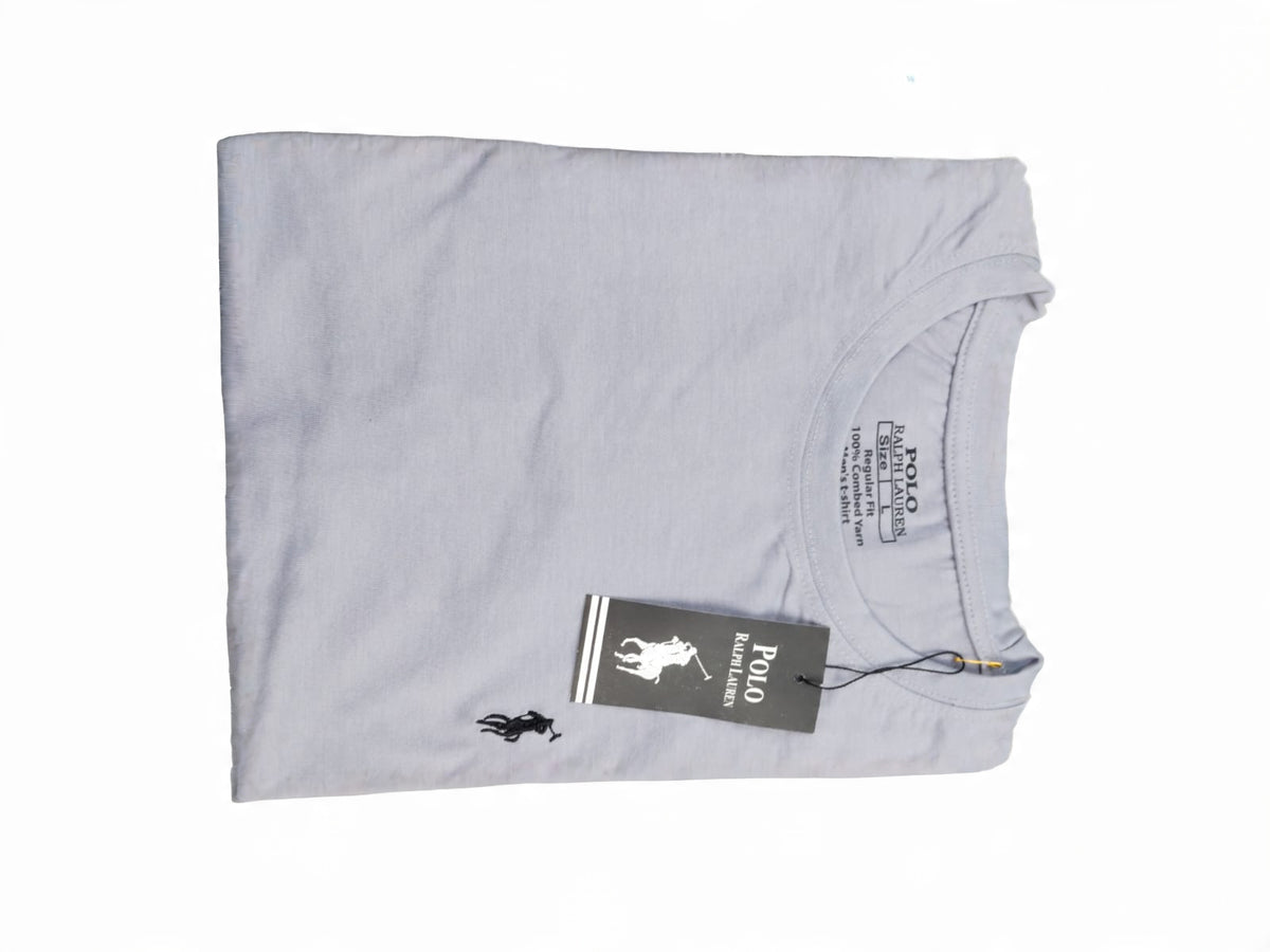 Men’s Cotton Jersey Round Neck Polo T-Shirts