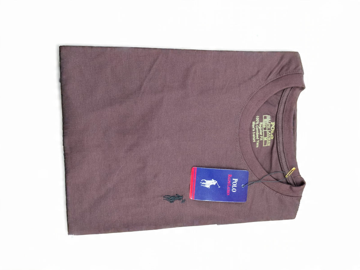 Men’s Cotton Jersey Round Neck Polo T-Shirts