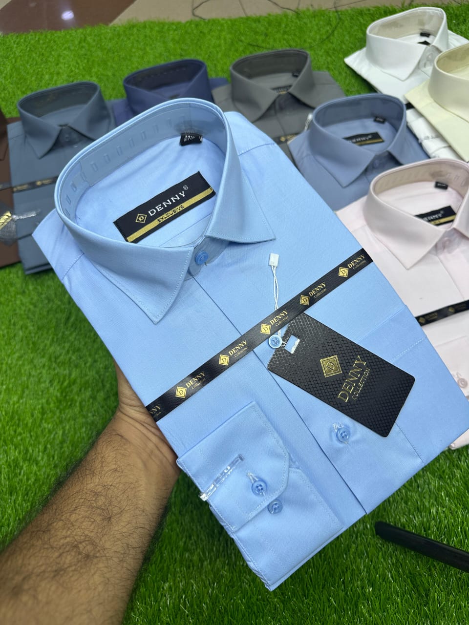Men’s Formal Plain Dress Shirts – Premium Quality