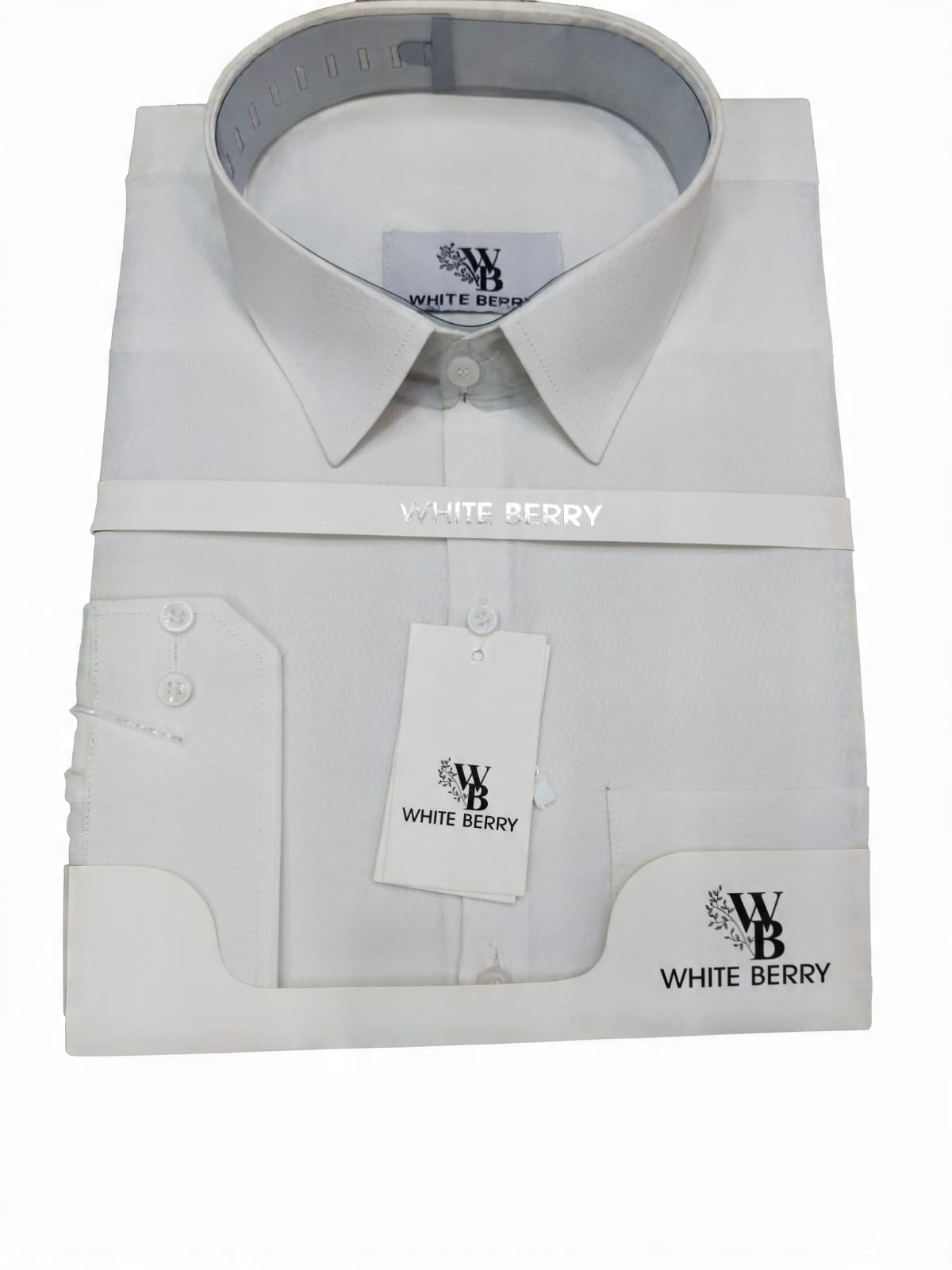 Men’s Dobby Formal Dress Shirt Premium Office Wear