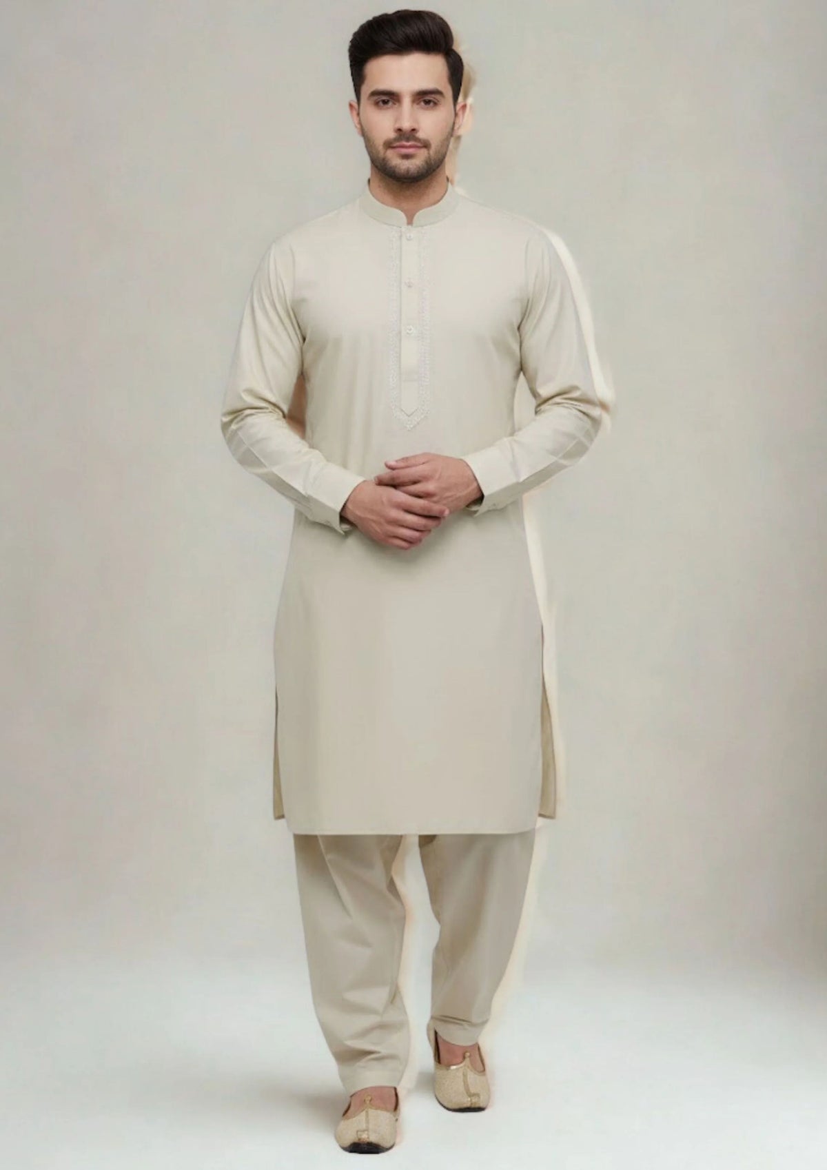 Men’s Shalwar Suits – Wash & Wear Fabric