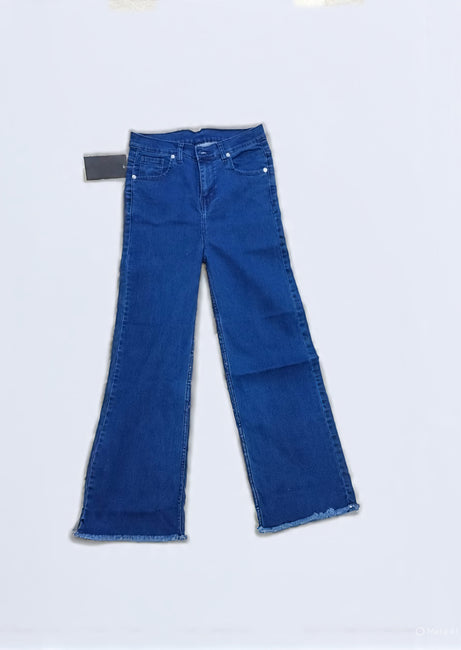 Ladies Wide Leg Jeans