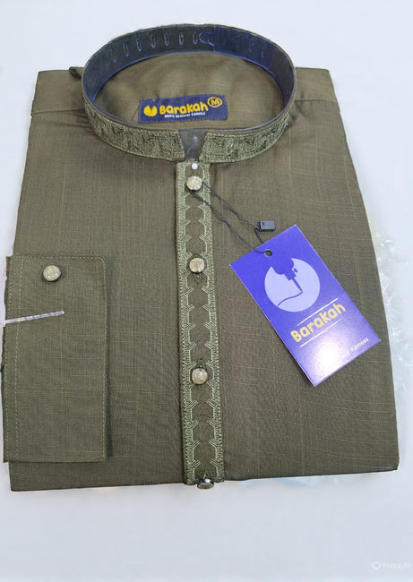 Men’s Shalwar Suits – Wash & Wear Fabric
