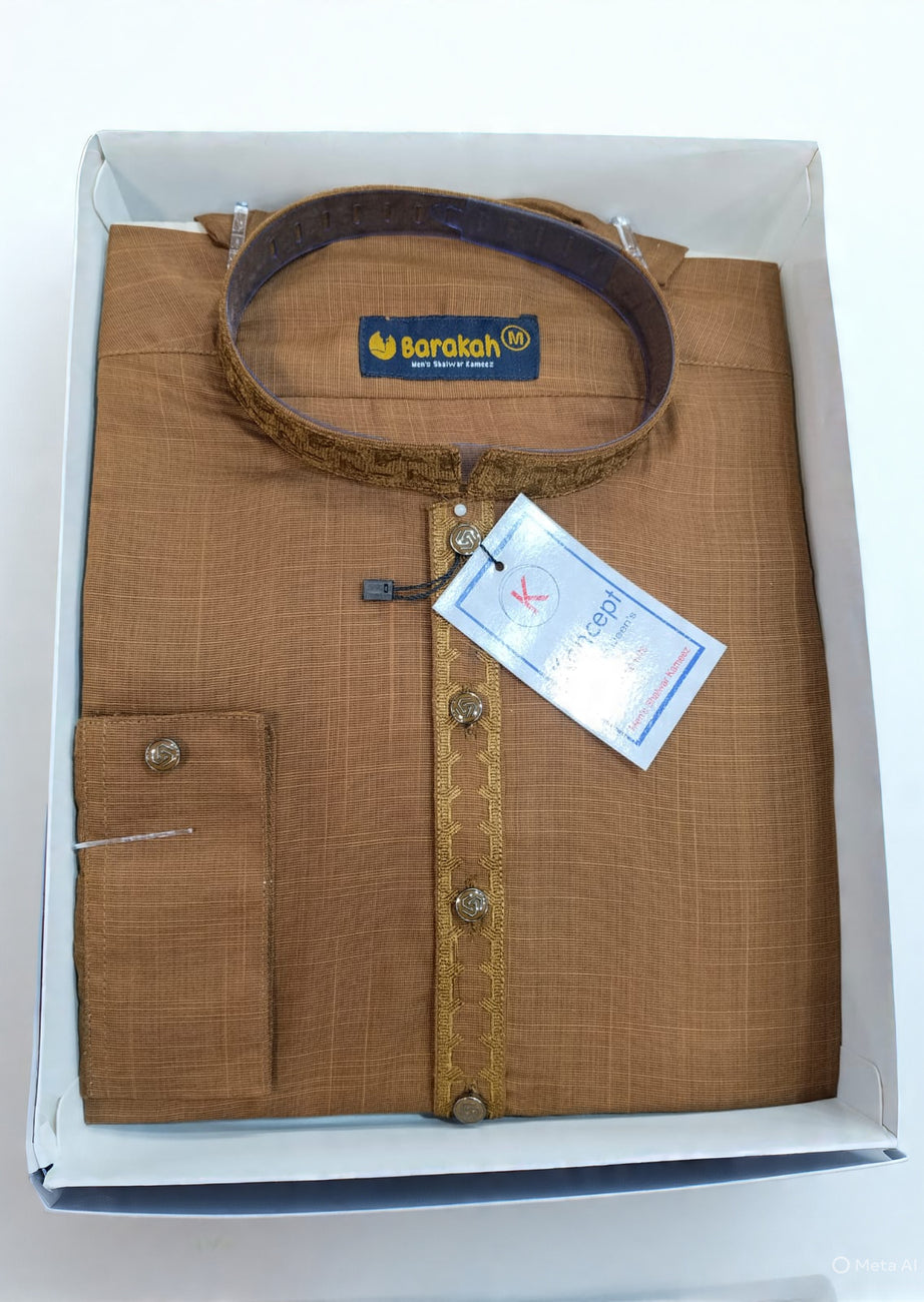 Men’s Shalwar Suits – Wash & Wear Fabric