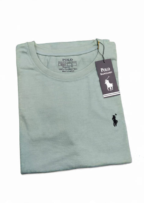 Men’s Cotton Jersey Round Neck Polo T-Shirts