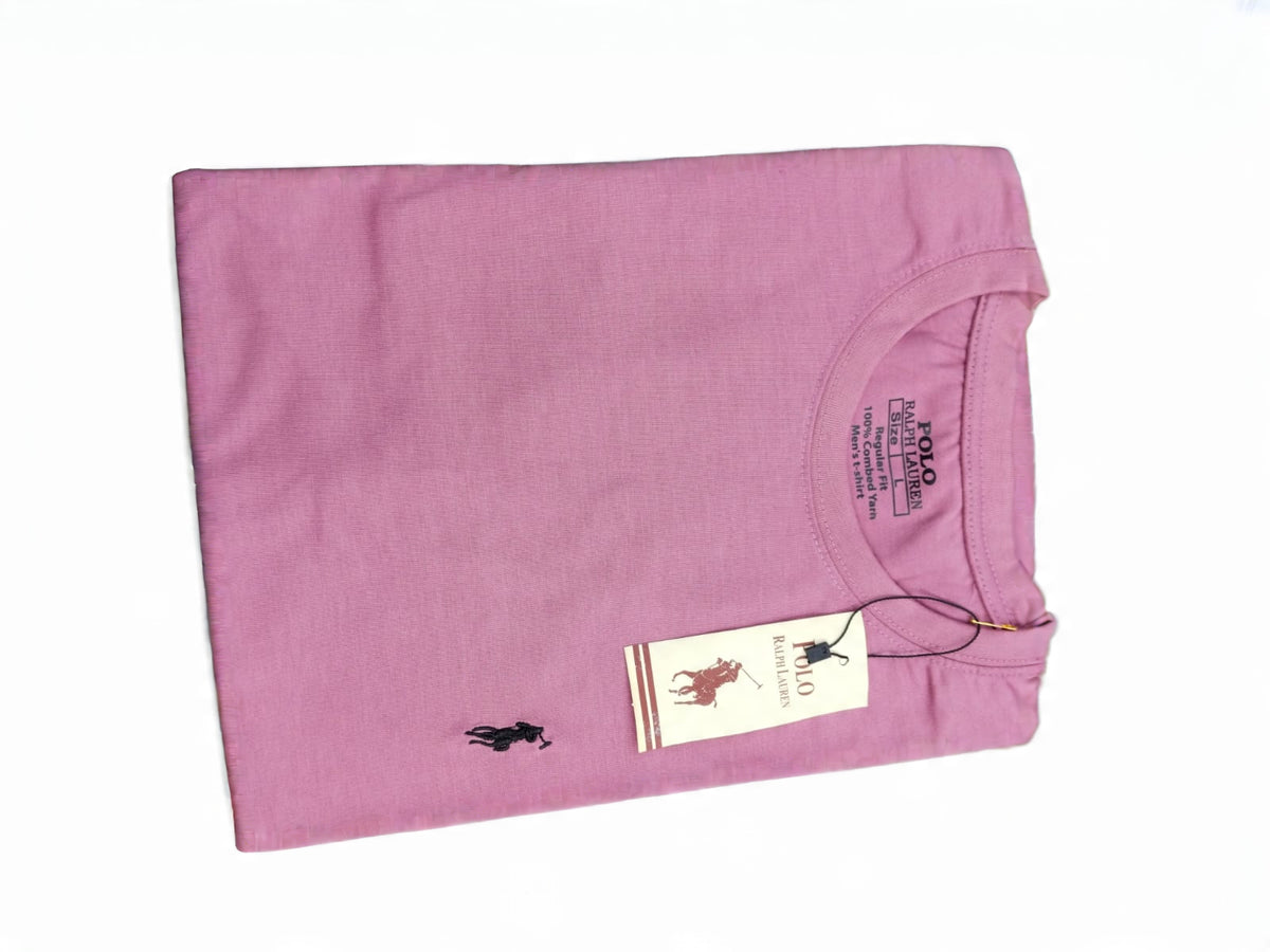 Men’s Cotton Jersey Round Neck Polo T-Shirts