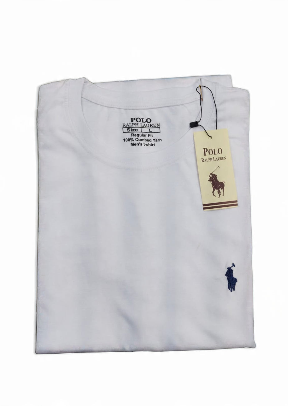 Men’s Cotton Jersey Round Neck Polo T-Shirts