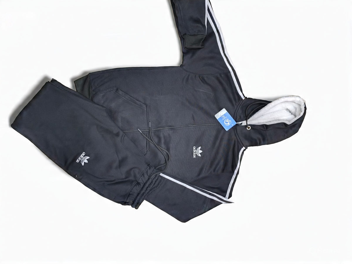 Men’s Winter Zipper Hoodie Track Suit