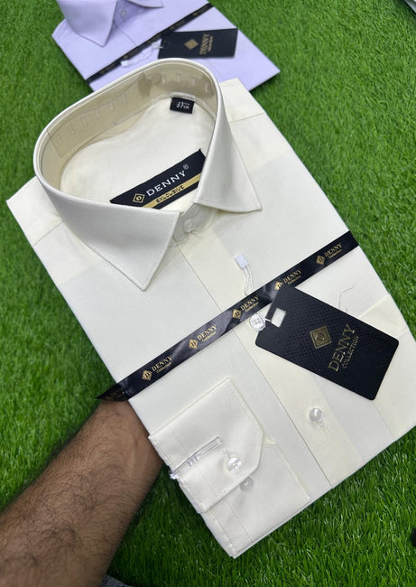 Men’s Formal Plain Dress Shirts – Premium Quality