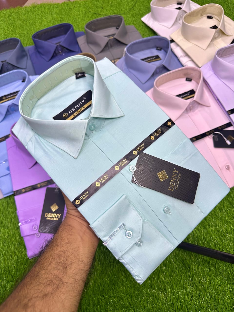 Men’s Formal Plain Dress Shirts – Premium Quality