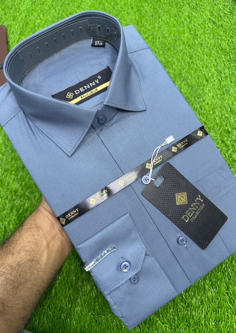 Men’s Formal Plain Dress Shirts – Premium Quality