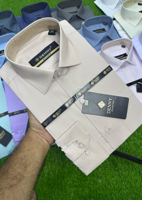 Men’s Formal Plain Dress Shirts – Premium Quality