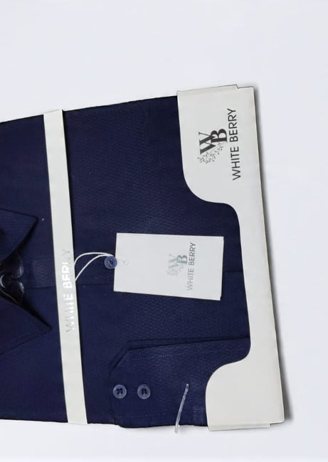 Men’s Dobby Formal Dress Shirt Premium Office Wear